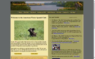 American Water Spaniel Club, Inc. - AWSC