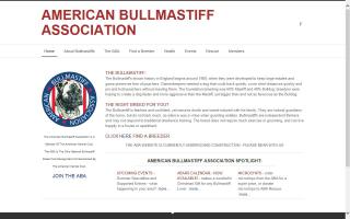 American Bullmastiff Association - ABA