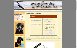 Gordon Setter Club of America - GSCA