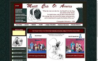 Mastiff Club of America, Inc. - MCOA