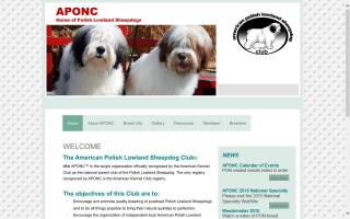 American Polish Lowland Sheepdog Club - APONC