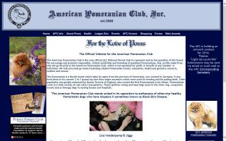 American Pomeranian Club - APC