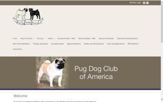 Pug Dog Club of America - PDCA