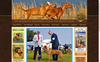 Rhodesian Ridgeback Club of the United States, Inc. - RRCUS