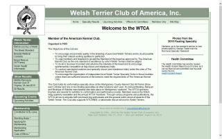Welsh Terrier Club of America - WTCA