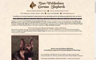 Vom Waldenhaus German Shepherds