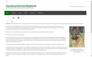 Haus Brezel German Shepherds