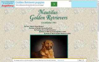Nautilus Golden Retrievers
