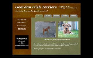 Geordan Irish Terriers