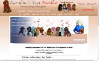 Oodles of Poodles - Rosaline's Toy Poodles