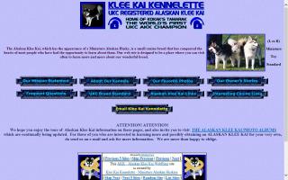 Alaskan Klee Kai Kennelette