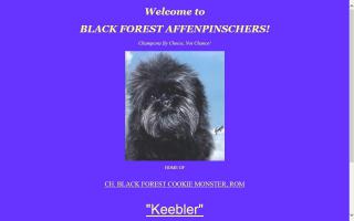 Black Forest Affenpinschers