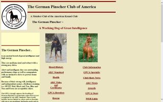 German Pinscher Club of America, The - GPCA