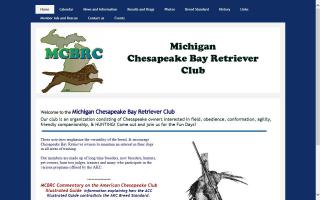 Michigan Chesapeake Bay Retriever Club - MCBRC