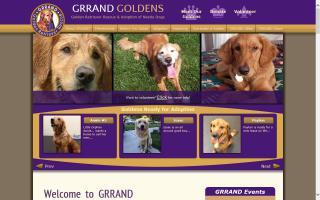 Golden Retriever Rescue and Adoption of Needy Dogs - GRRAND