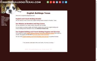 English Bulldogs Texas