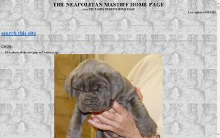 Neapolitan Mastiff Home Page, The