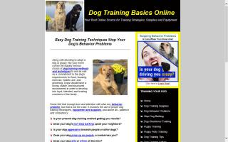 Dog Training Basics Online