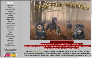 Gold Hill Rottweiler Kennels