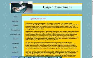 Casper Pomeranians