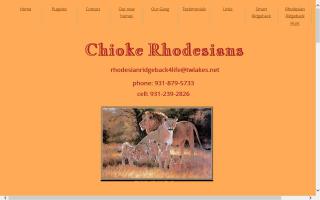 Chioke Rhodesians