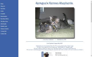 Sprague's German Shepherds