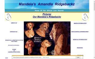 Mandela's Amandla Ridgebackz