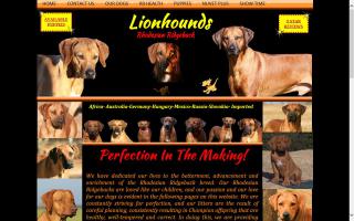 Lionhounds Rhodesian Ridgeback