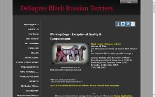 DeSagres Black Russian Terriers