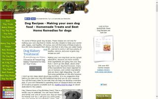 Easy Dog Recipes