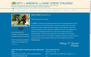 Society in America for Cane Corso Italiano - SACCI