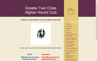 Greater Twin Cities Afghan Hound Club