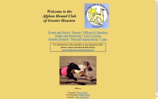 Afghan Hound Club of Greater Houston