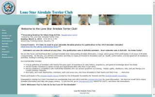 Lone Star Airedale Terrier Club - LSATC