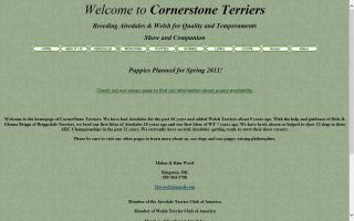 Cornerstone Terriers