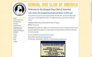 Kangal Dog Club of America - KDCA