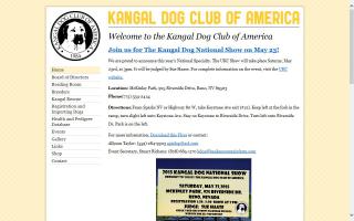 Kangal Dog Club of America - KDCA