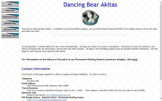 Dancing Bear Akitas