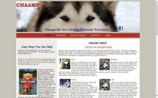 Chesapeake Area Alaskan Malamute Protection - CHAAMP