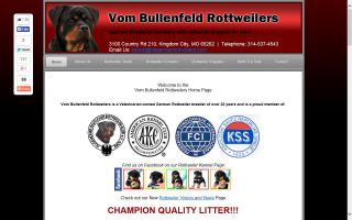 Vom Bullenfeld Rottweilers