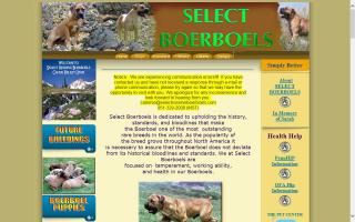 Select Boerboels