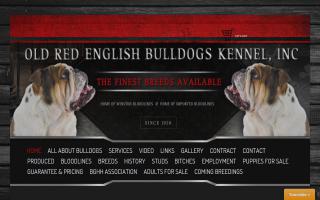 Old Red English Bulldogs Kennel Inc.