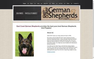 East Coast German Shepherds and Puppies