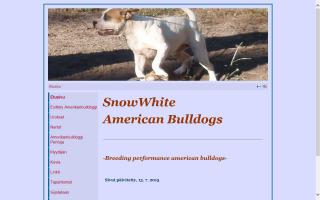 SnowWhite American Bulldogs